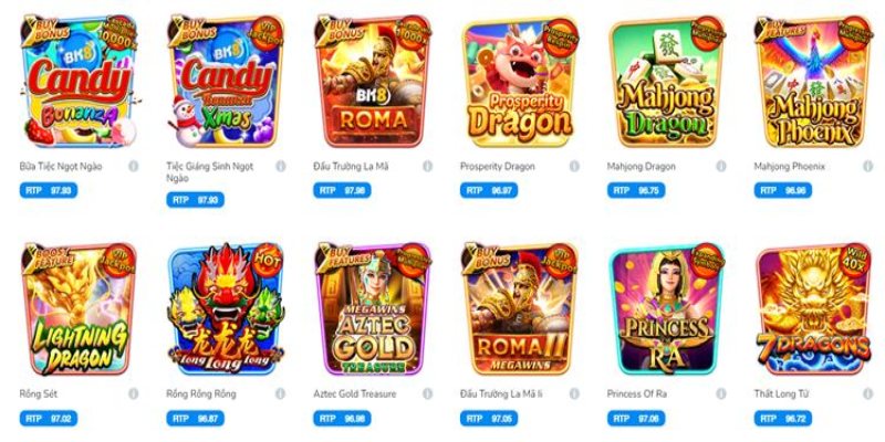 Slot Games U888 mang đến đa dạng chủ đề hấp dẫn dành cho hội viên mới